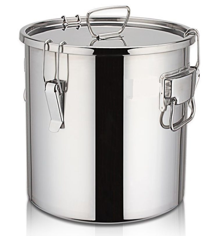 Stock Pot Stainless Steel With Clamps 30 ltr