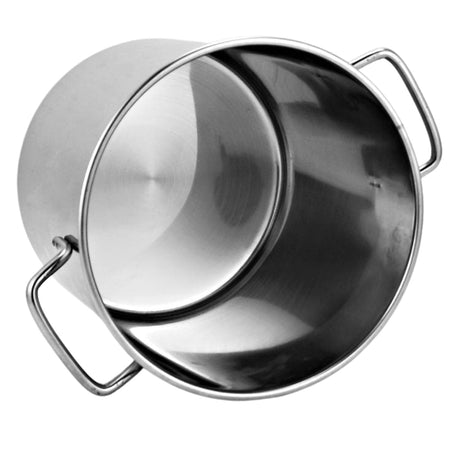 Stock Pot 34L Stainless Steel Pot With Lid - 35cm Diameter - Commercial Grade